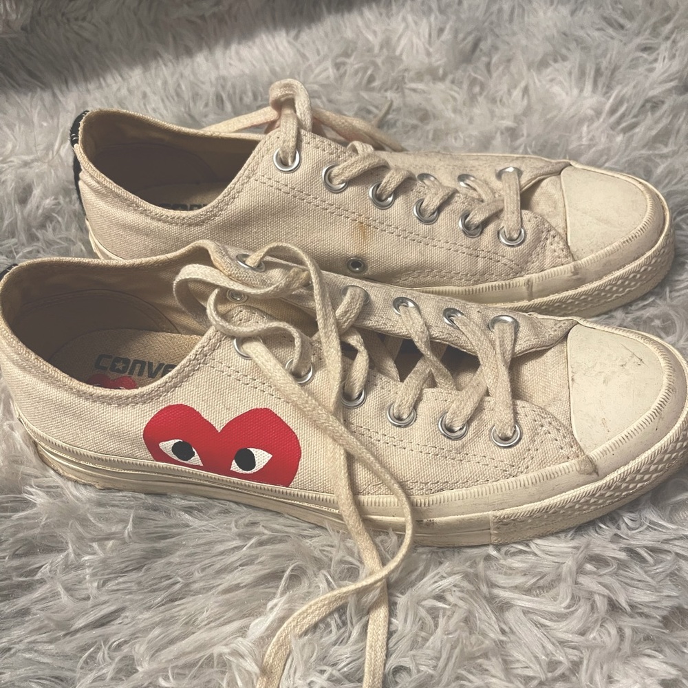 Comme des Garçons PLAY x Converse Play One Heart low-top sneakers